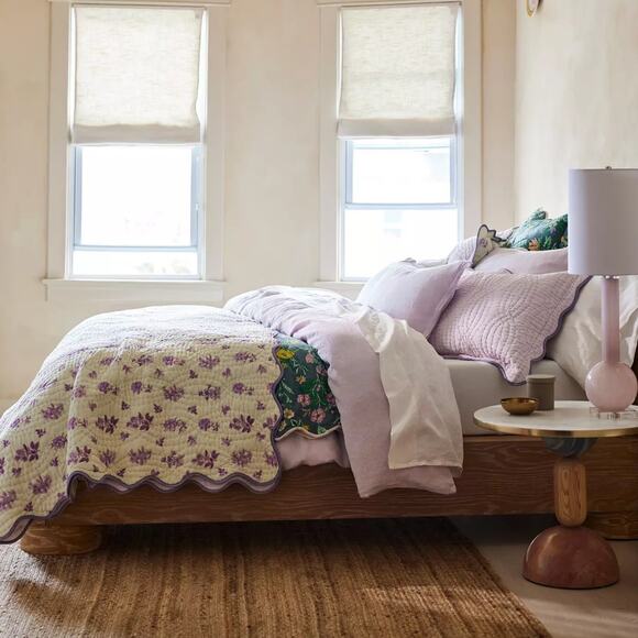 Anthropologie Washed Linen Duvet Cover – Lilac King – Discontinued NWT - Picture 6 of 6